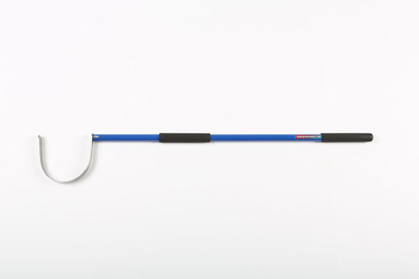 30 Inch Stainless Steel Snake Hook - Heavy Duty Reptile Handling Tool With Rubber Coated Handle